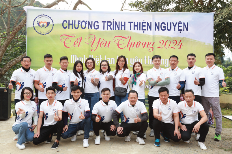 Ban tổ chức chương trình thiện nguyện Tết yêu thương 2024