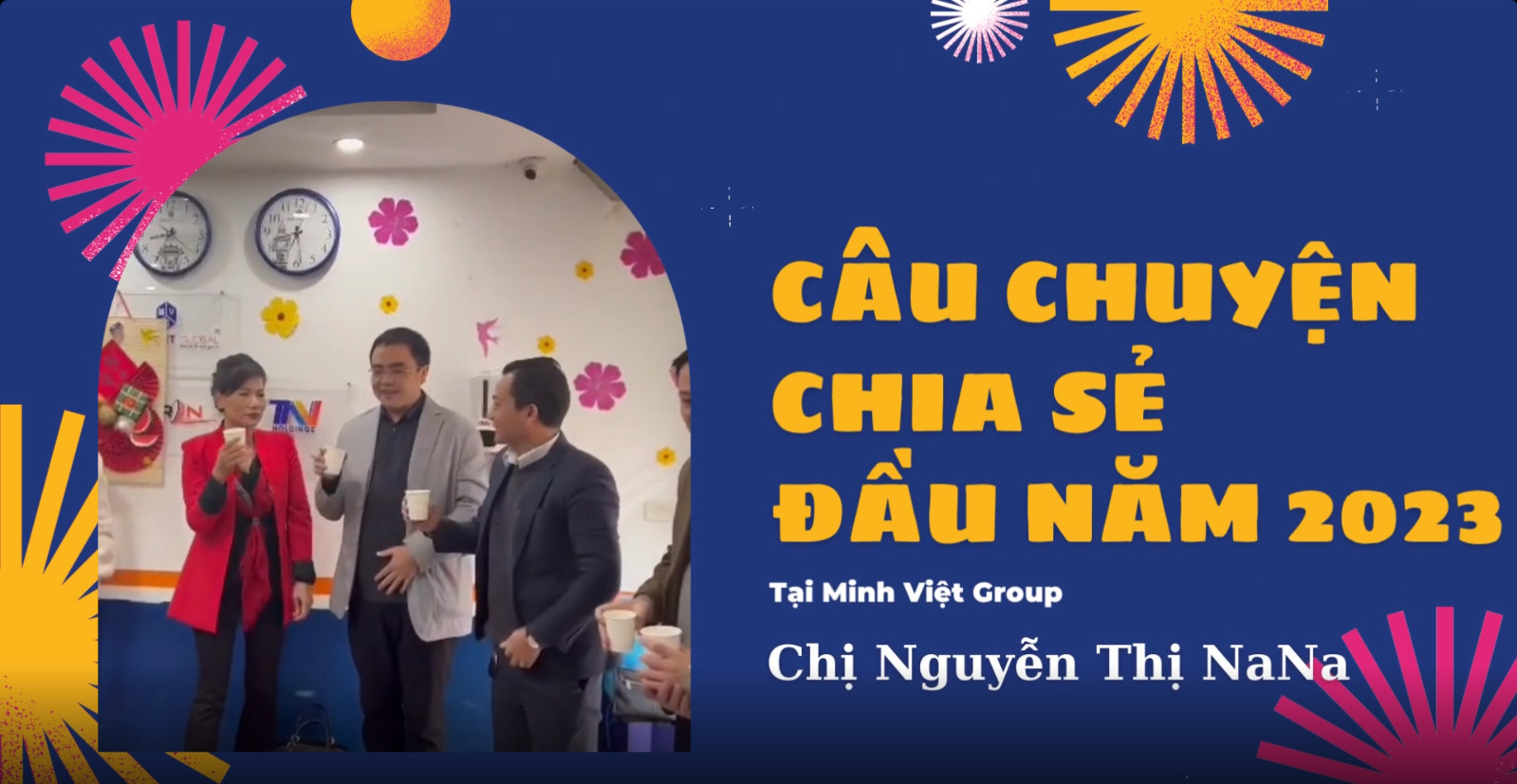 Câu chuyện chia sẻ đầu năm 2023 tại Minh Việt Group