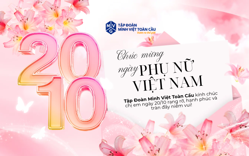 Minh Việt Toàn Cầu Chúc Mừng Ngày Phụ Nữ Việt Nam 20/10
